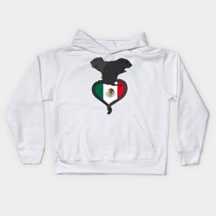 Gerbil Mexico (dark) Kids Hoodie